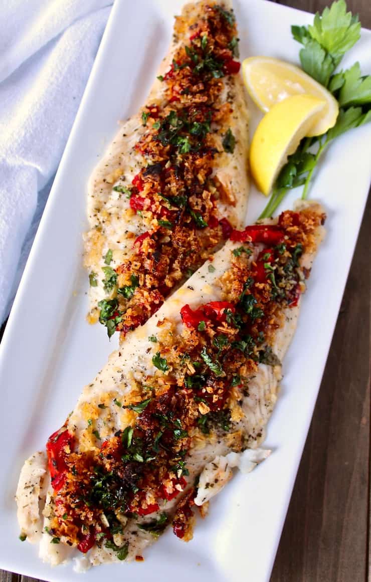 Greek Baked White Fish {Greek Church Luncheon Recipe}