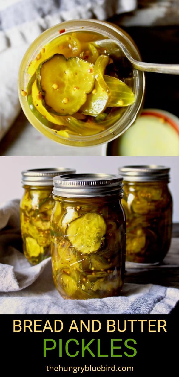 The Best Bread and Butter Pickles Canning Recipe - the hungry bluebird