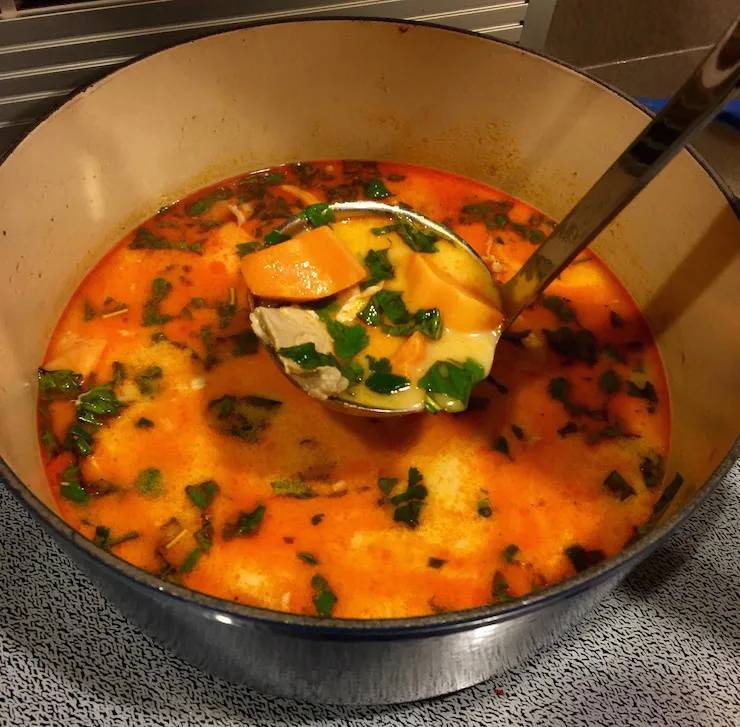 Turkey Curry Soup