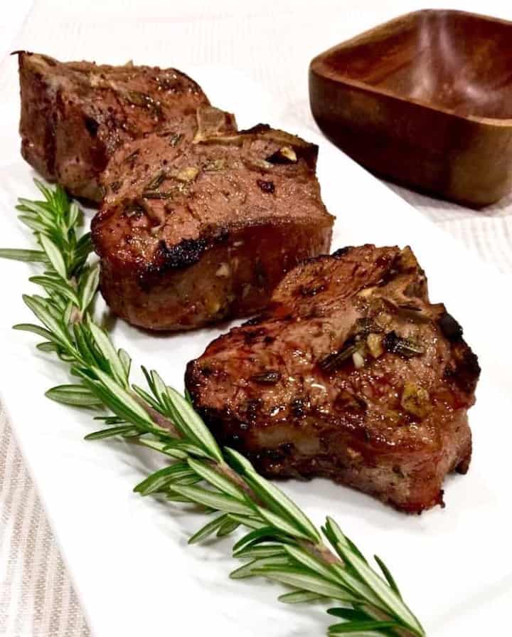 Grilled Marinated Lamb Chops Recipe The Hungry Bluebird