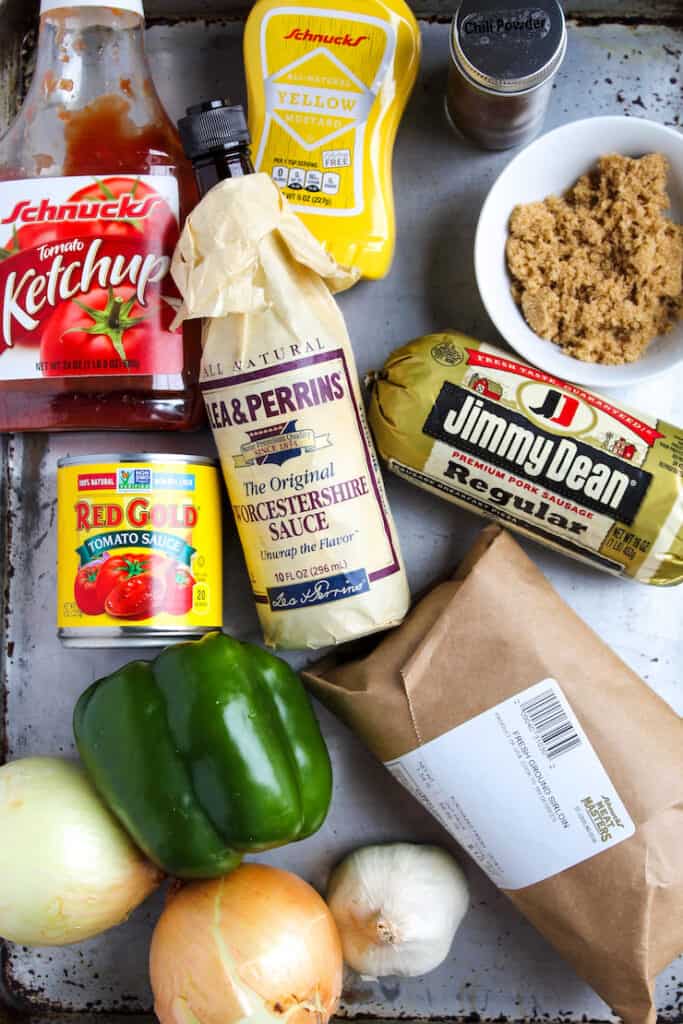 Sloppy Joes Recipe with Ground Beef and Sausage the hungry bluebird