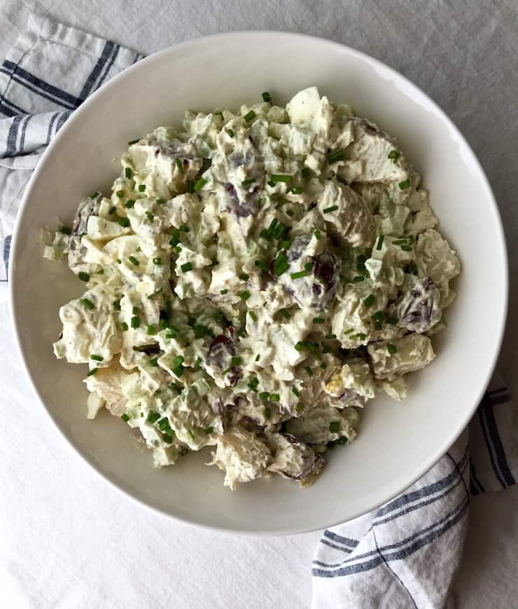 Honey's Creamy Sour Cream and Dill Potato Salad Recipe