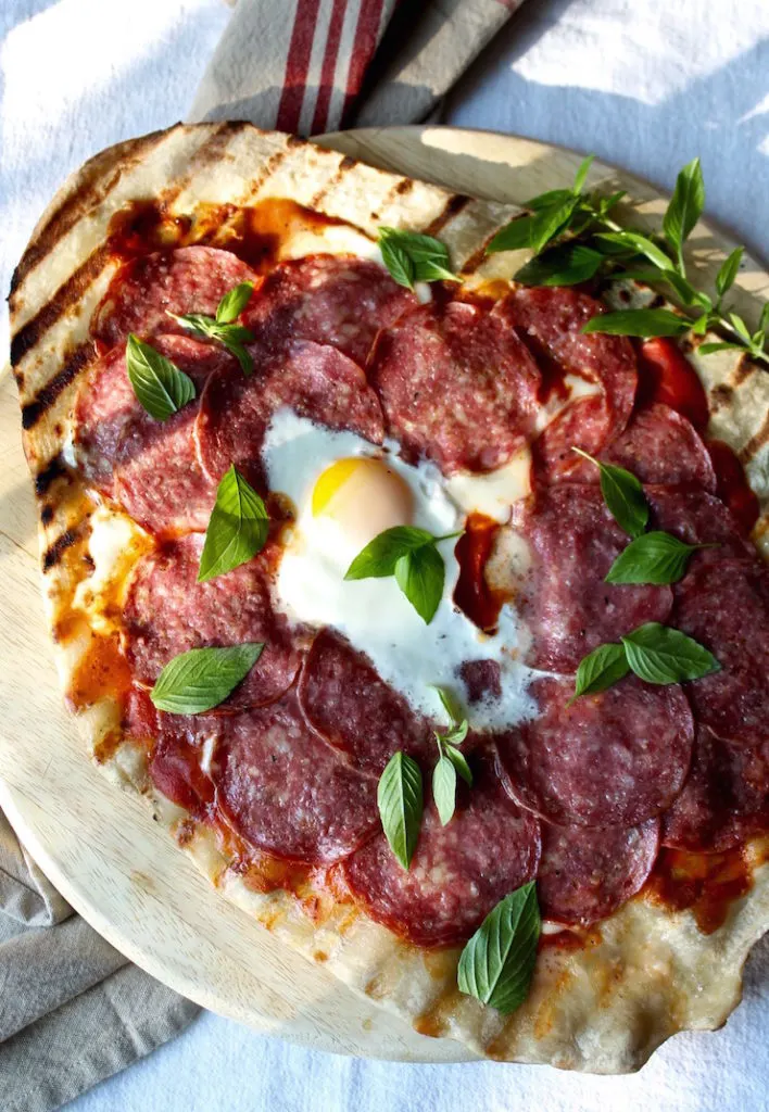 Grilled Pizza