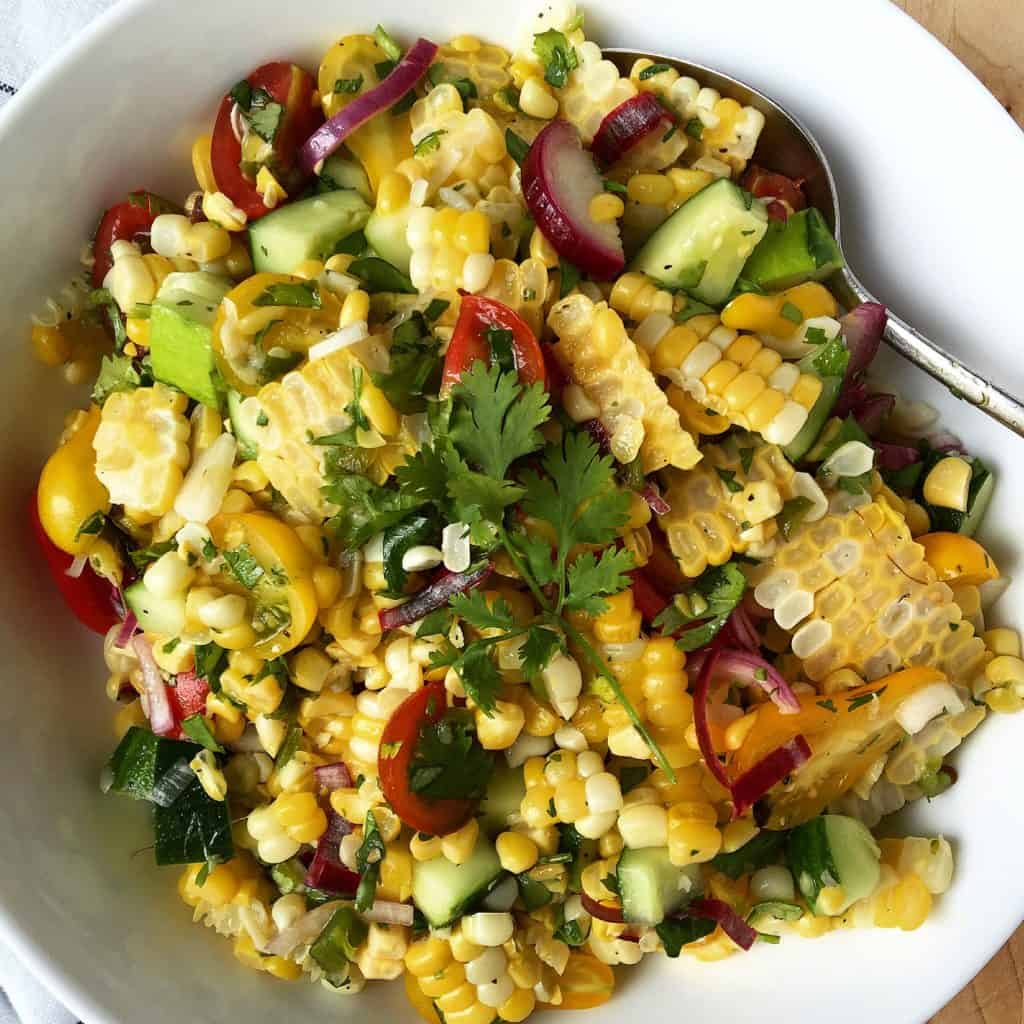 Grilled Corn Salad Recipe