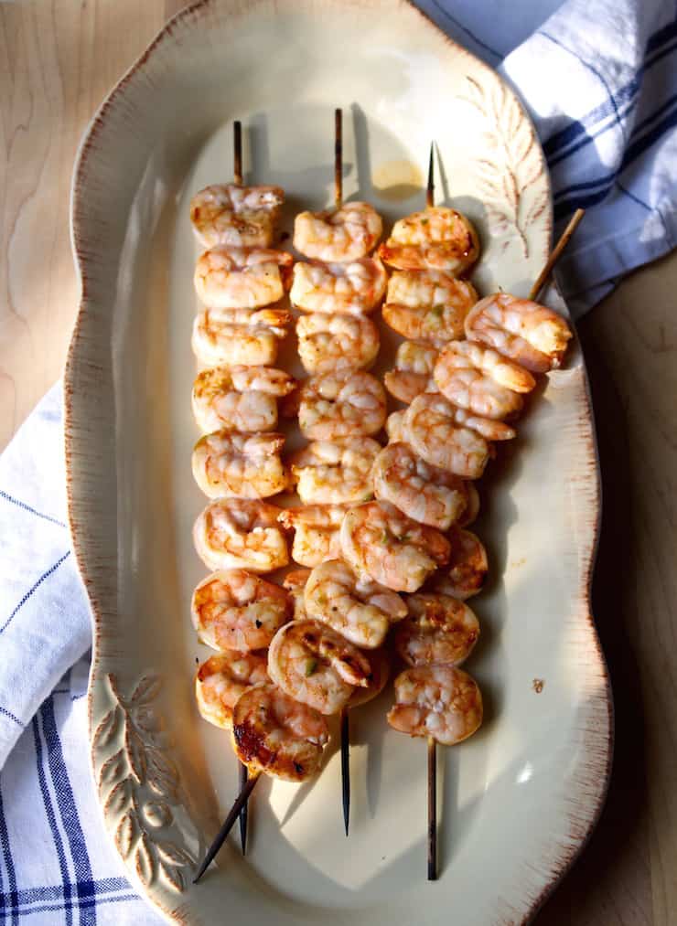 Grilled Shrimp Skewers