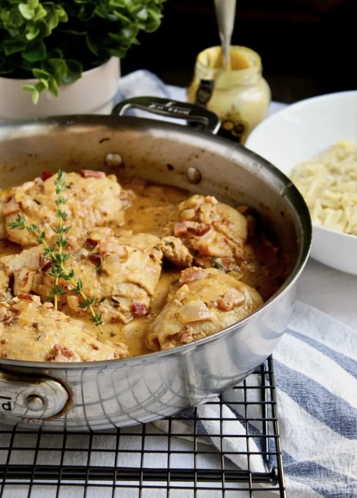 Chicken in Mustard Sauce