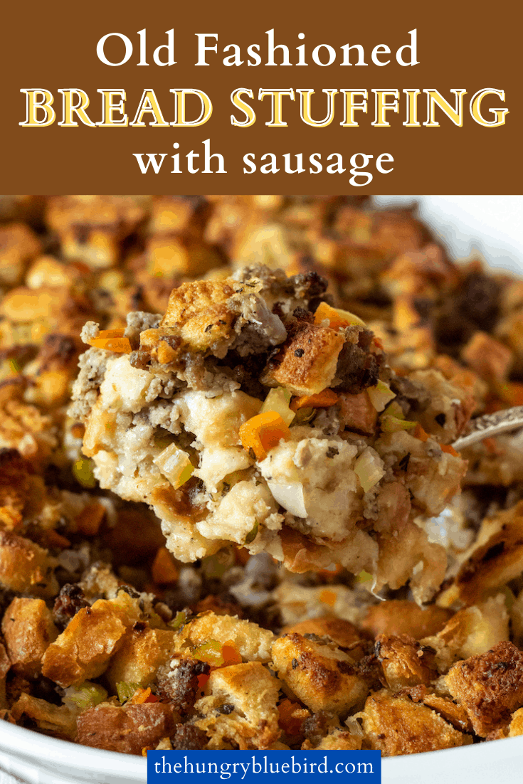 Old-Fashioned Bread Stuffing with Sausage Recipe