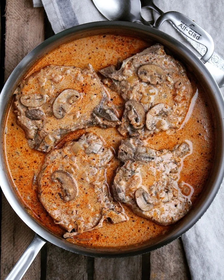 Cajun Smothered Pork Chops