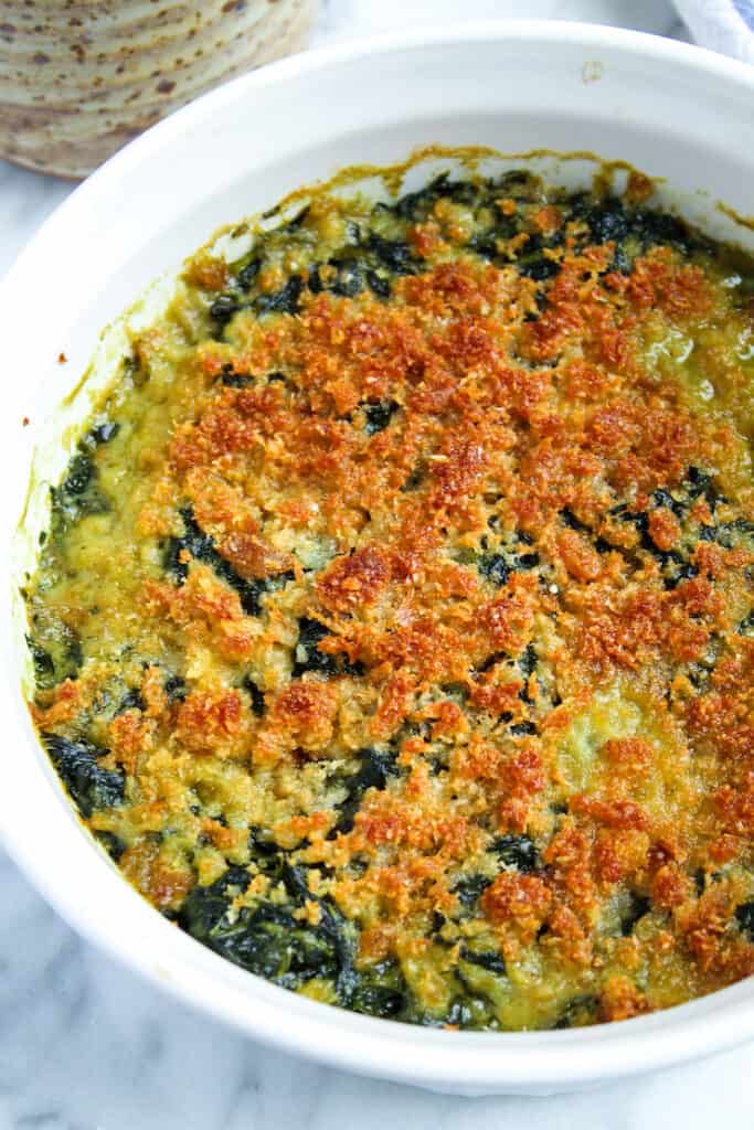 Spinach Rockefeller Casserole | the hungry bluebird