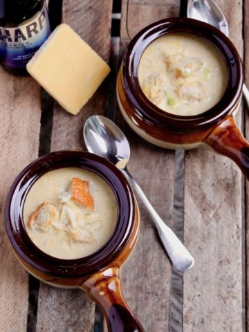 Irish Beer Cheese Soup