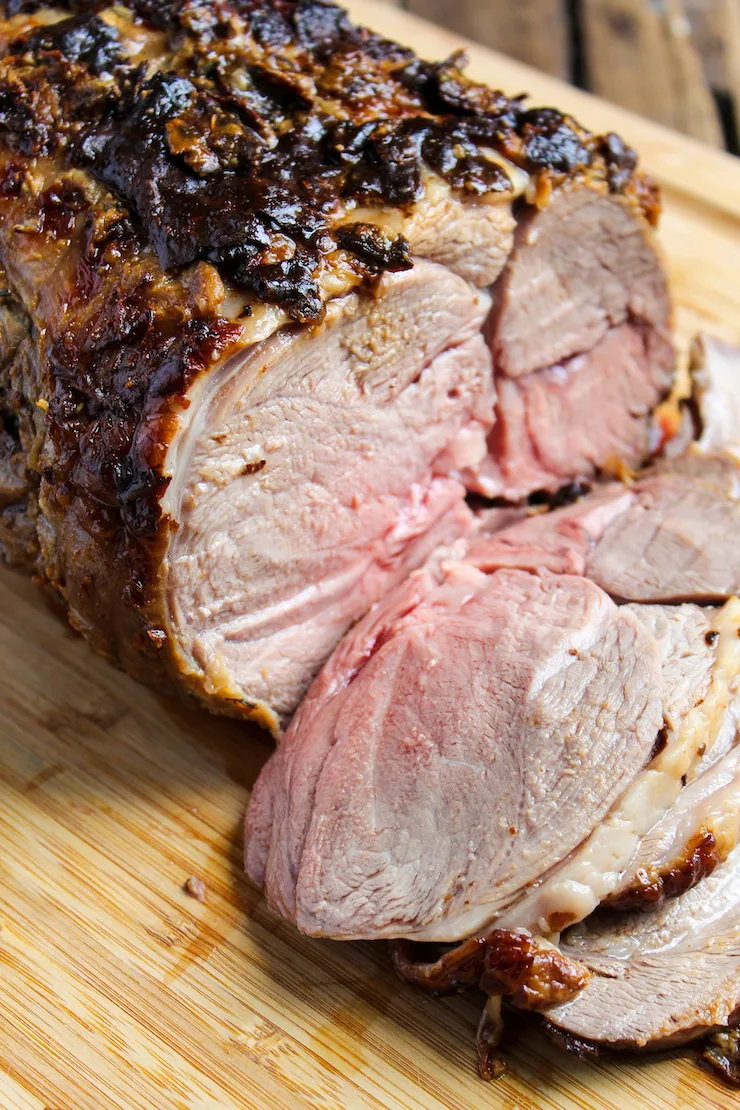 Mustard And Herb Roasted Leg Of Lamb Julia Child Recipe