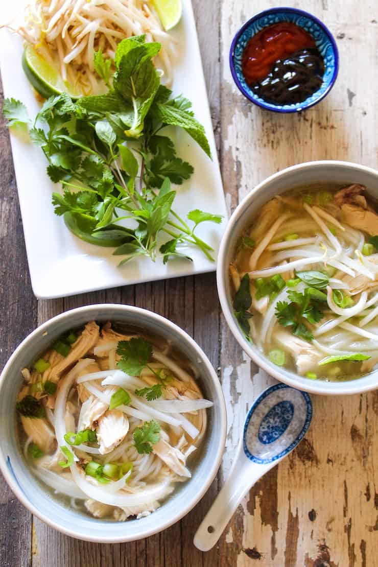 Instant Pot Pho Ga (Vietnamese Chicken Noodle Soup) Recipe