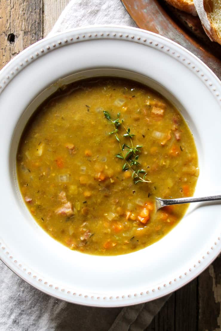 Split Pea Lentil Soup Recipe