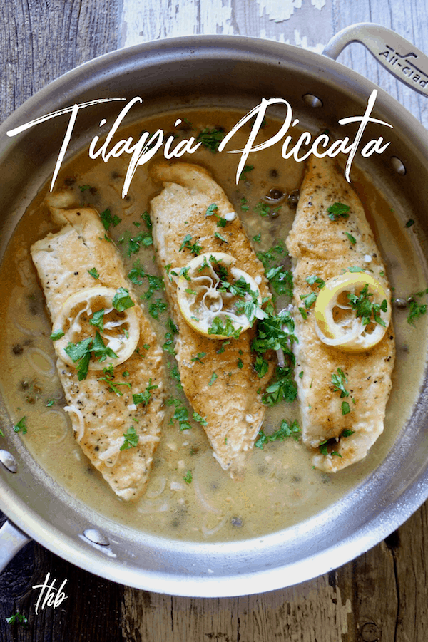 Tilapia Piccata With White Wine Lemon And Capers Recipe 