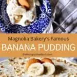 Magnolia Bakery's Famous Banana Pudding, pin for Pinterest