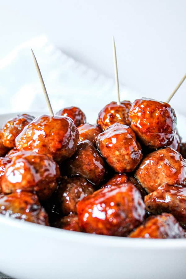 Instant Pot Blackberry Jalapeño BBQ Meatballs The Hungry Bluebird