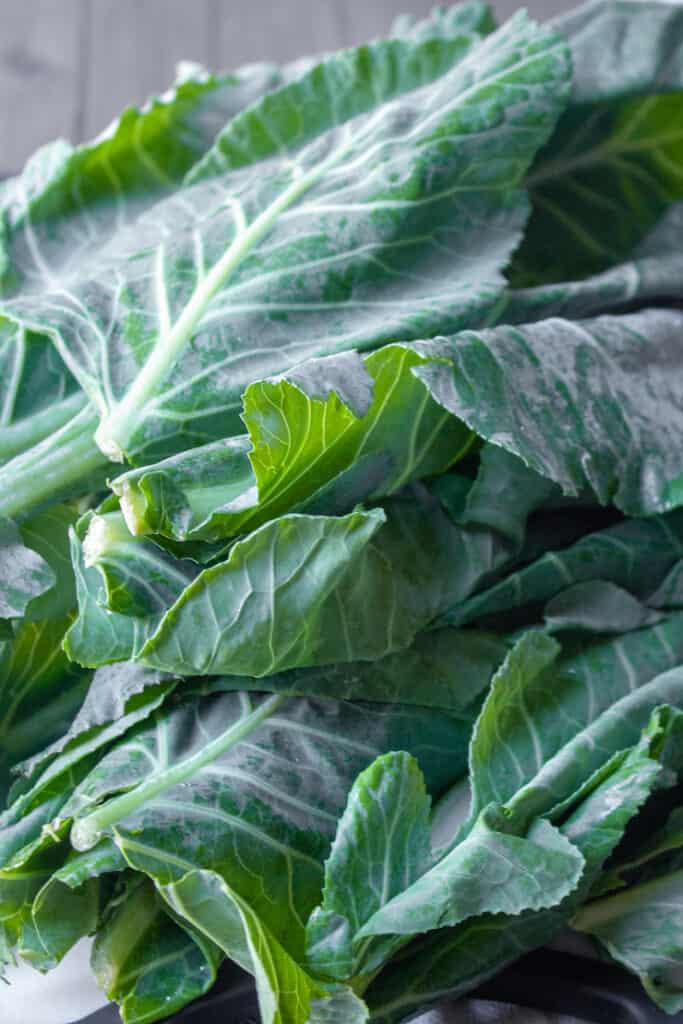 Instant Pot Southern Style Collard Greens - The Hungry Bluebird