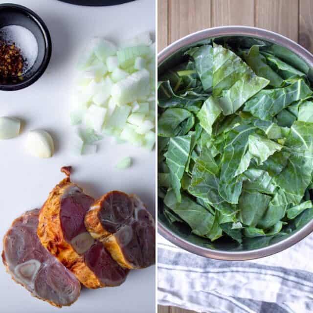 Instant Pot Southern Style Collard Greens The Hungry Bluebird