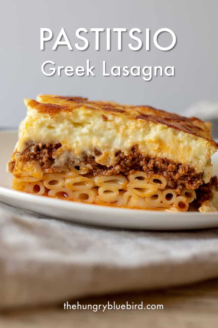 Authentic Pastitsio Greek Lasagna Recipe
