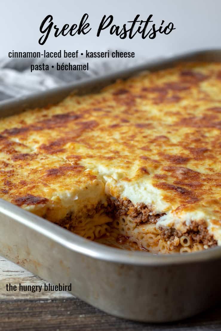 Authentic Pastitsio Greek Lasagna Recipe