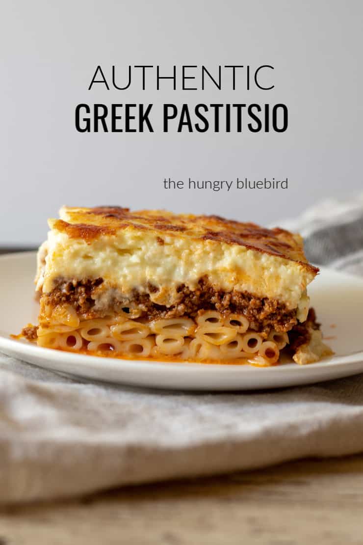Authentic Pastitsio Greek Lasagna Recipe