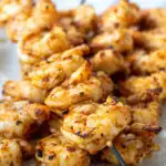 Grilled Harissa Shrimp skewers