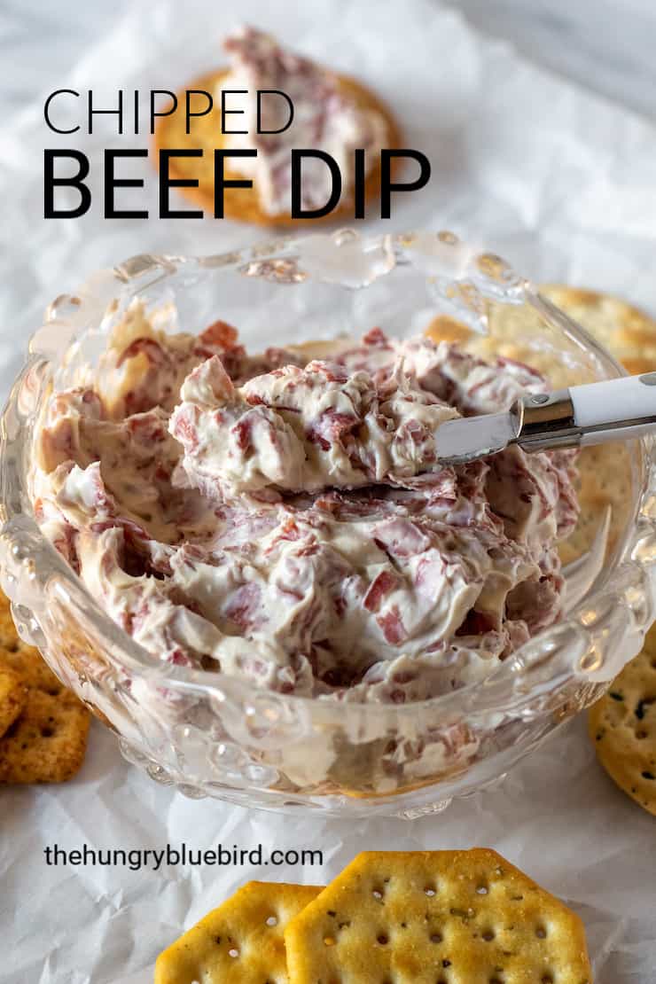 Cream Cheese And Chipped Beef Dip Recipe - The Hungry Bluebird