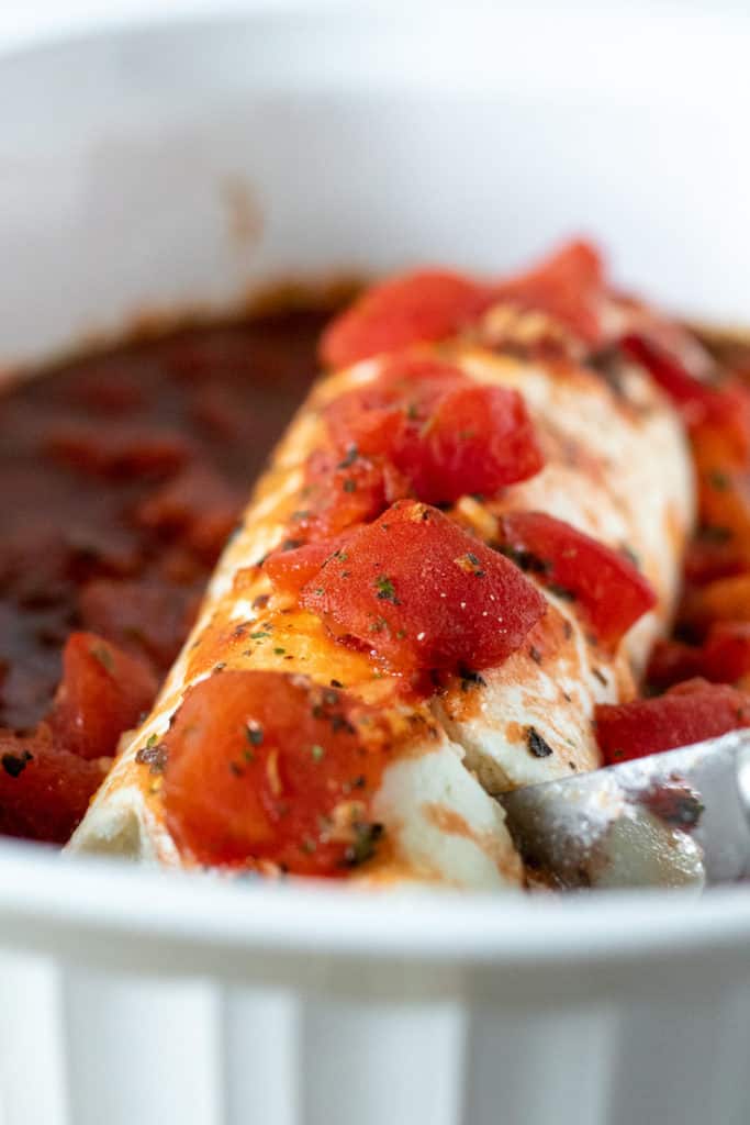 Easy Baked Goat Cheese and Tomatoes Appetizer The Hungry Bluebird