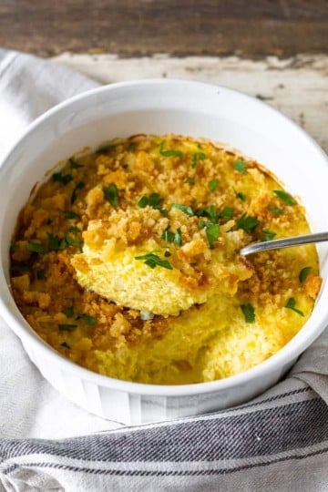 Summer Squash Casserole - The Hungry Bluebird