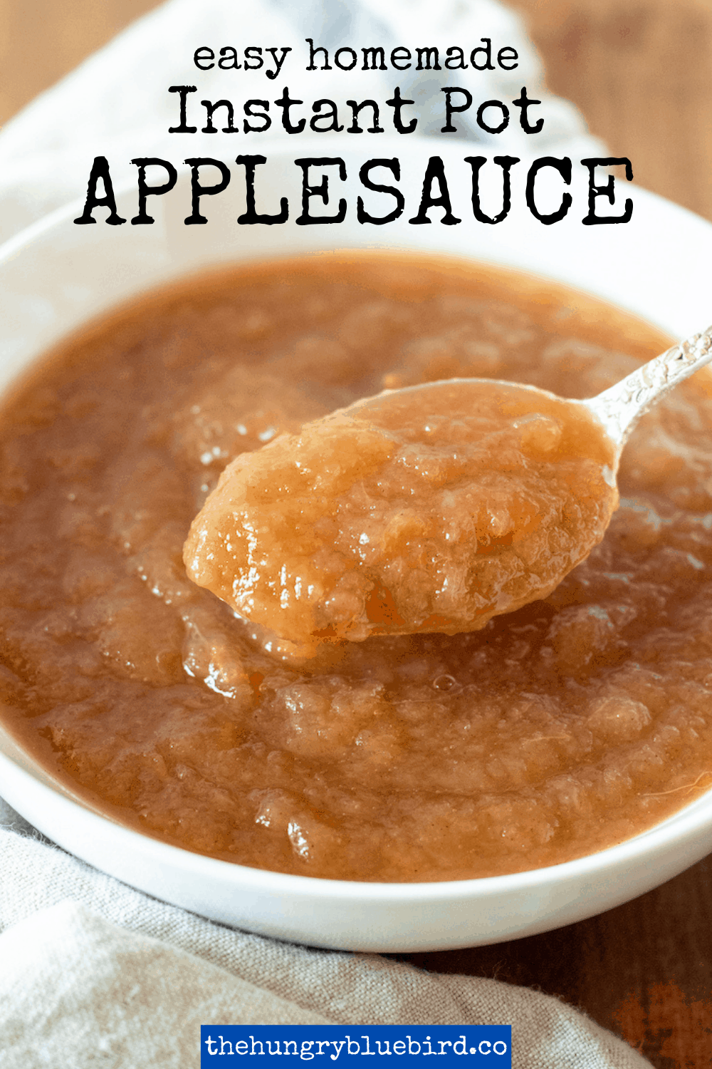 Easy Homemade Instant Pot Applesauce The Hungry Bluebird