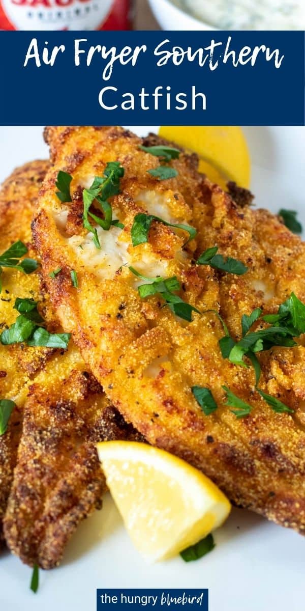 Air Fryer Southern Fried Catfish - The Hungry Bluebird