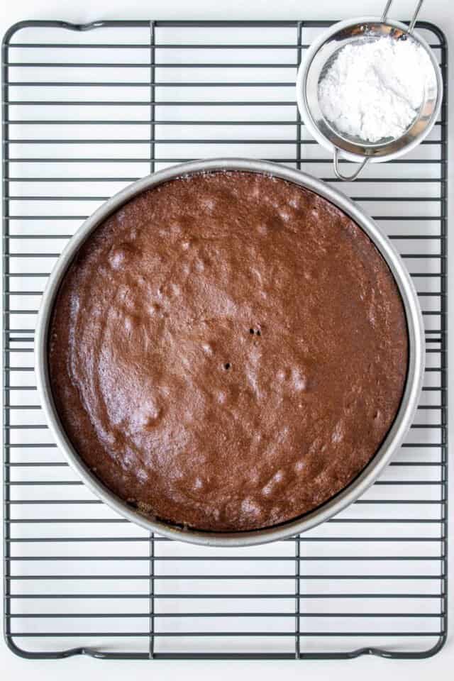 Rich and Fudgy Bittersweet Chocolate Cake The Hungry Bluebird